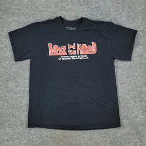 Boyz N The Hood Shirt Men's Large Black Gangster Movie Graphic Tee Short Sleeve